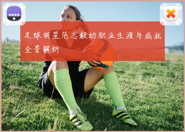 足球明星范志毅的职业生涯与成就全景解析